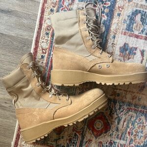 Altama Military Desert Tan Hot Weather Boots WIDE